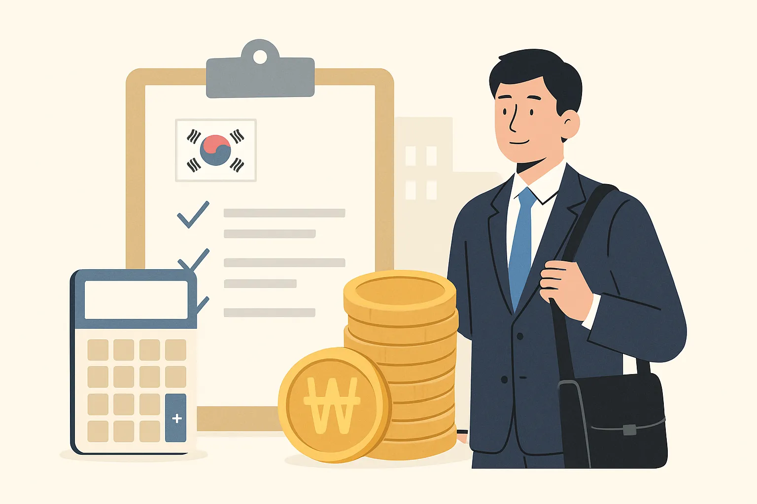 Cách tính trợ cấp thôi việc (퇴직금) mới nhất 2026 cho người lao động tại Hàn